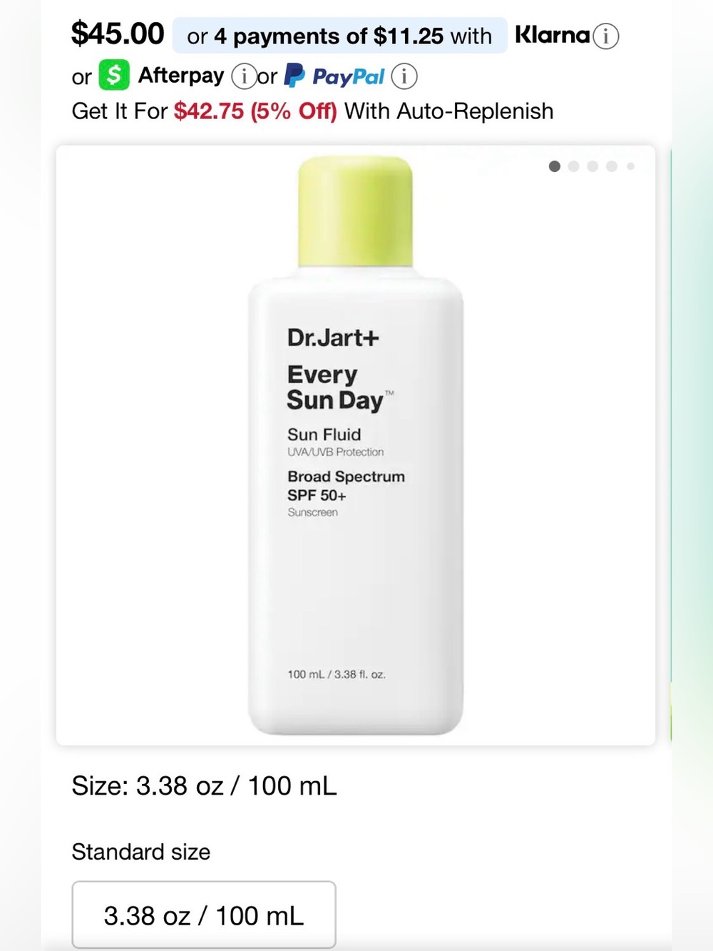 Dr. Jart+ Every Sun Day SPF 40/50 Sunscreen Set - Picture 2 of 3